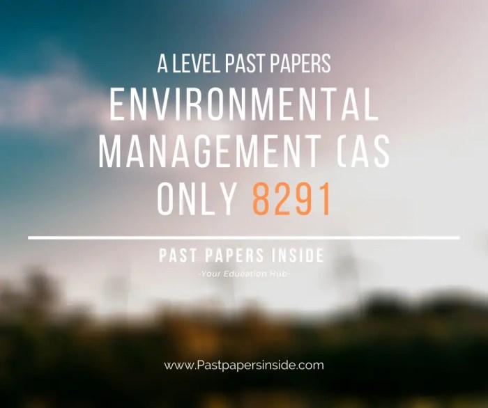 Aice environmental management past papers