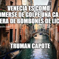 Frases de venecia en italiano