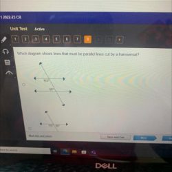 Measure lines transversal parallel shows two if diagram brainly